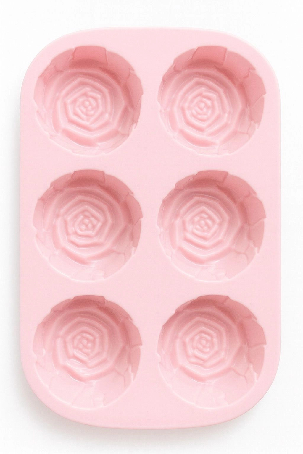 6 Cavity Big Rose Mould 2
