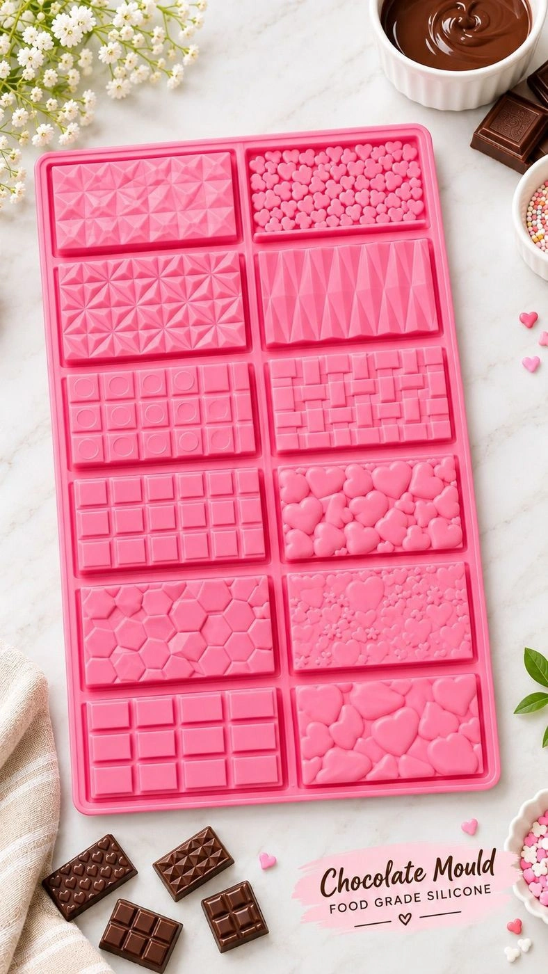 12 Cavity mini silicon Bar Mould 1