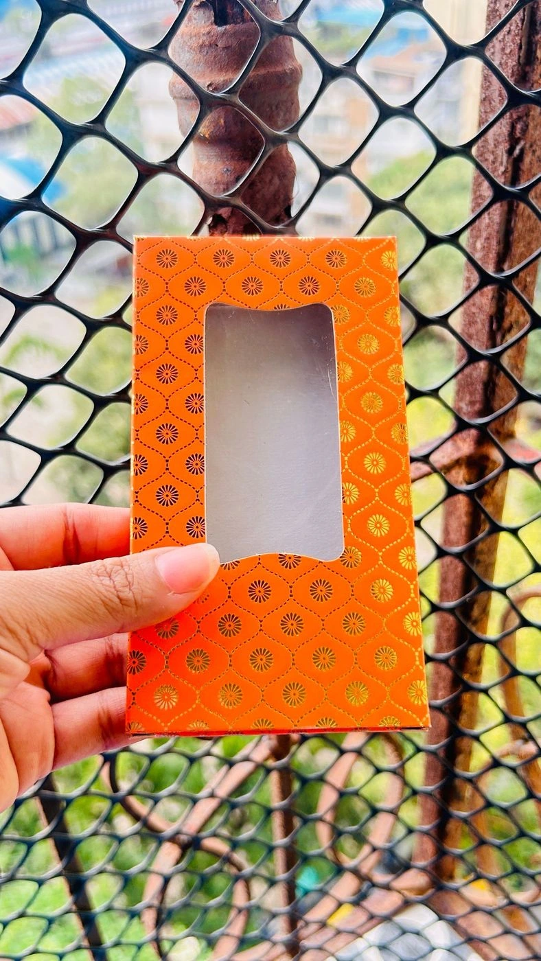 Premium Bar Chocolate Box (Small) Orange 2