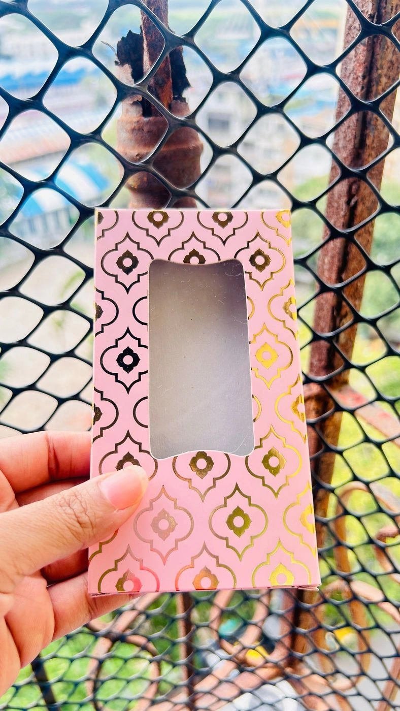 Premium Bar Chocolate Box (Small) Baby Pink 2