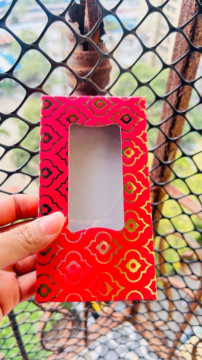 Premium Bar Chocolate Box (Small) Coral Pink 2