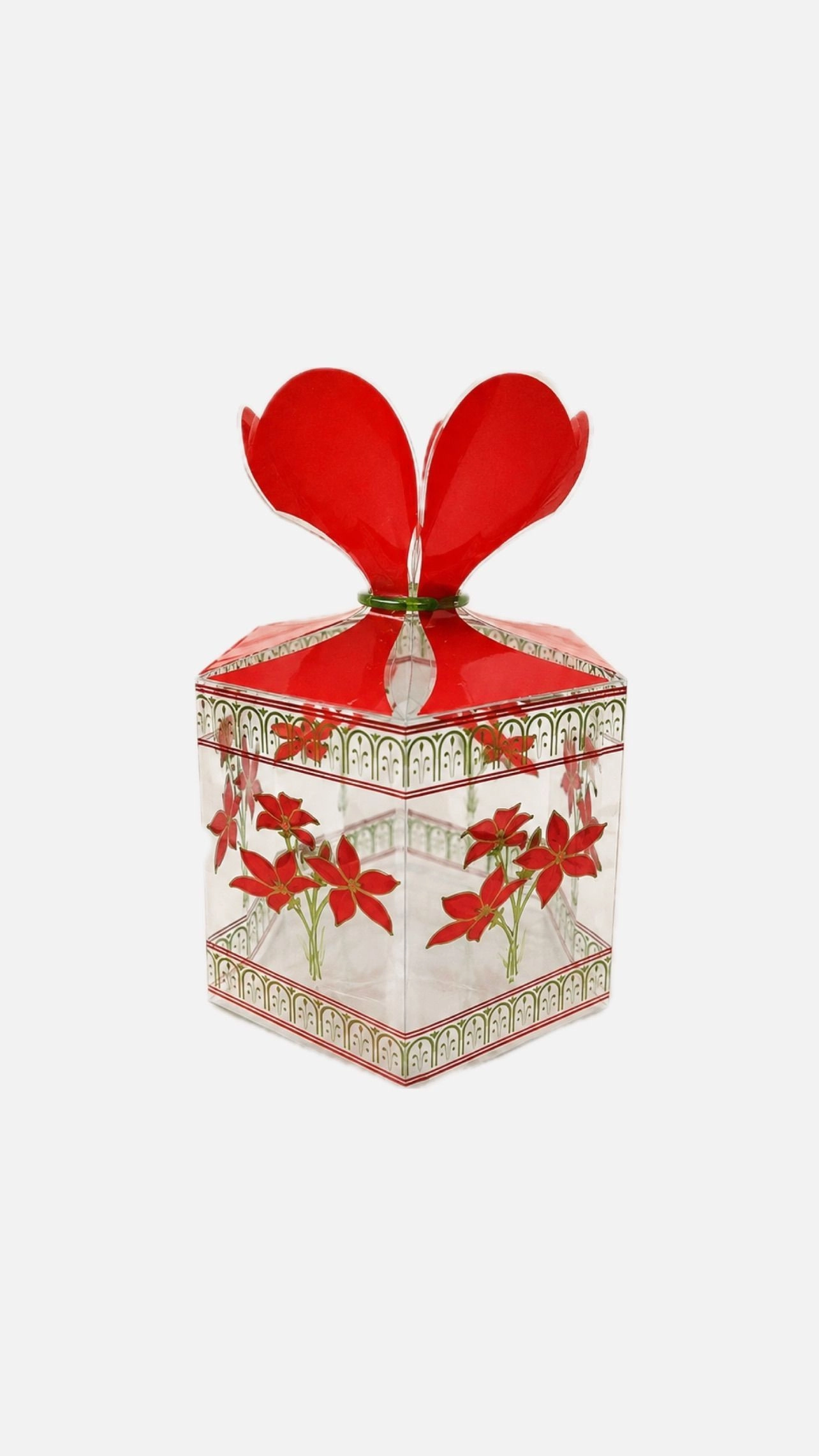 Transparent Floral pvc Chocolate Box code- F154 2