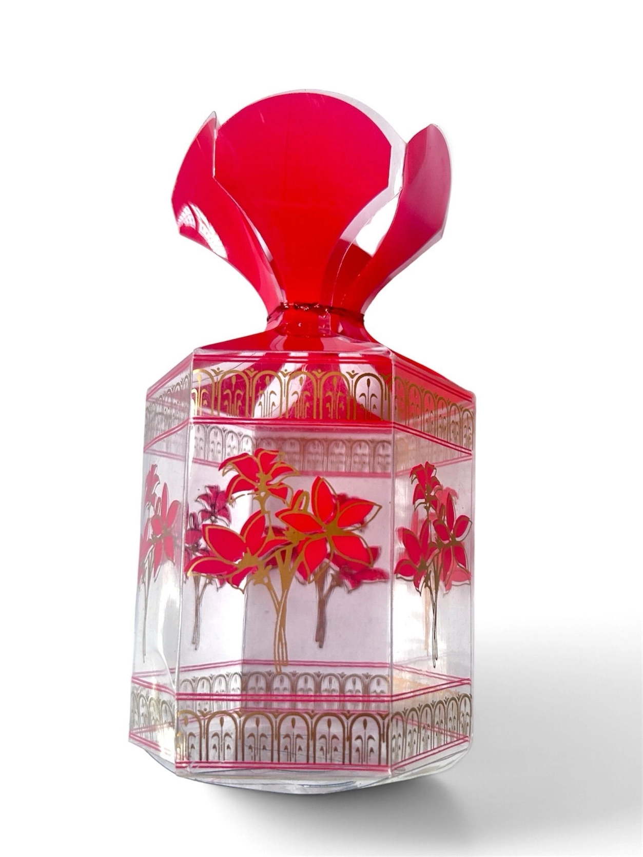 Transparent Floral pvc Chocolate Box code- F154 3
