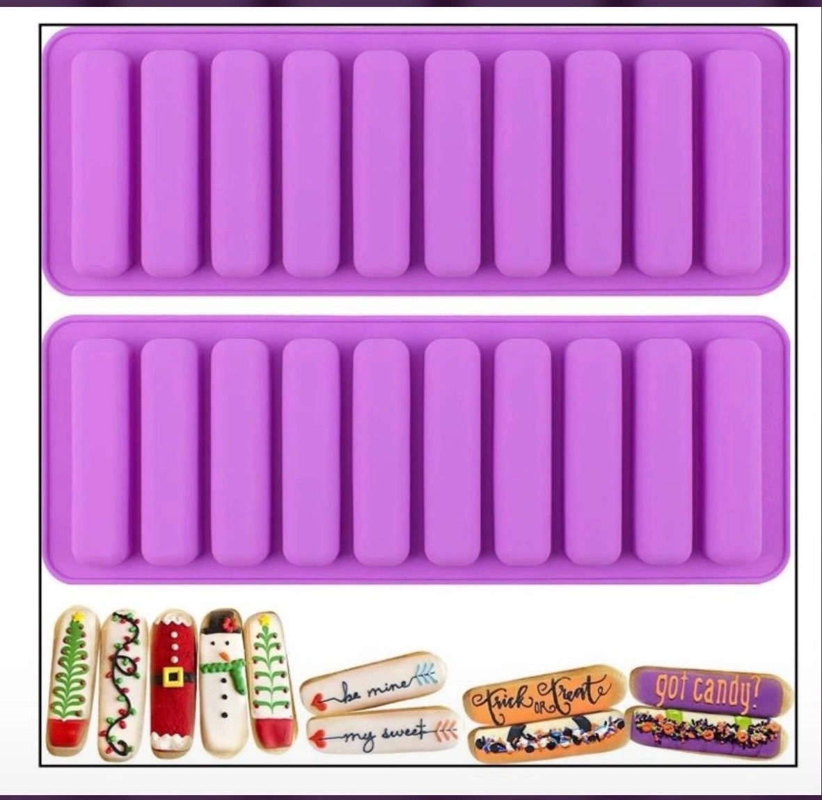 Silicon Finger Chocolate mould 1 pc 4