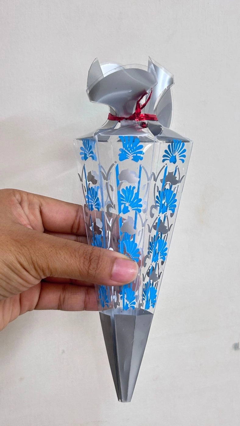 Pvc Candy Cone Box Code -F119 6