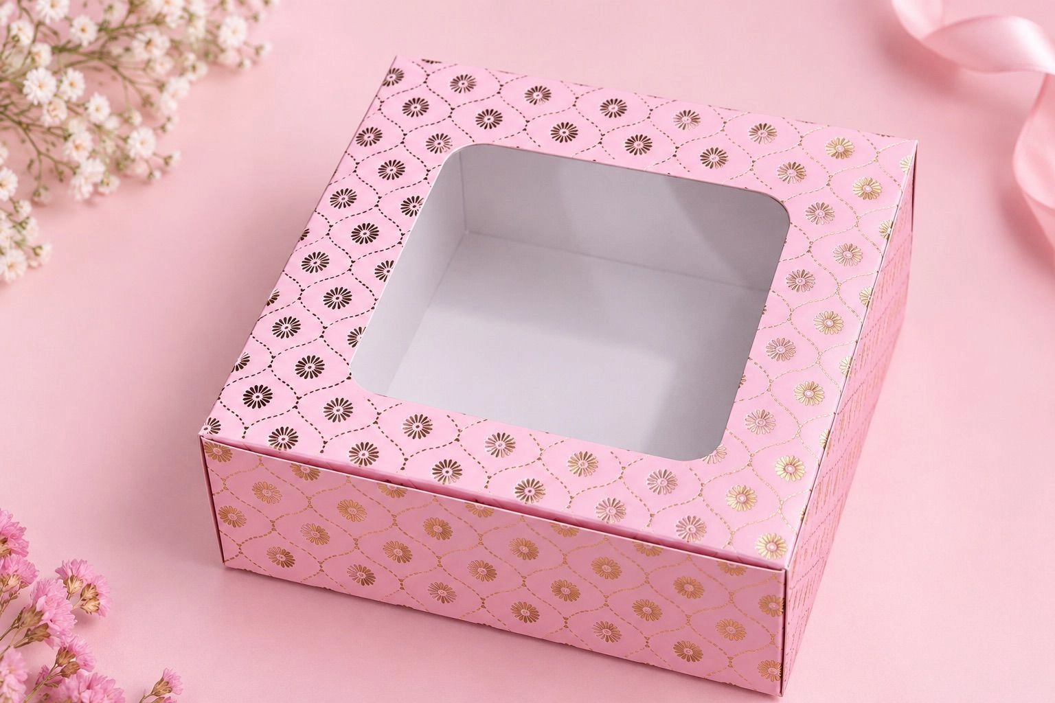 5 Inch Bento Cake Box (BABY GIRL) 10 pc 2