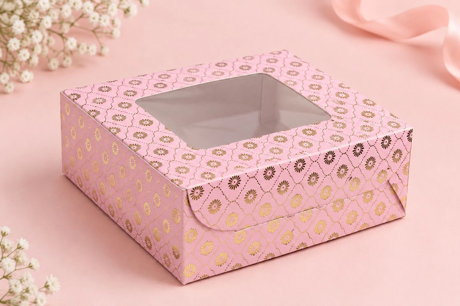 5 Inch Bento Cake Box (BABY GIRL) 10 pc 4