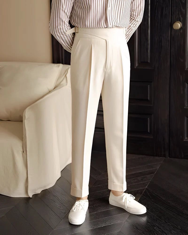Jettrian Premium Off-White Gurkha Pants