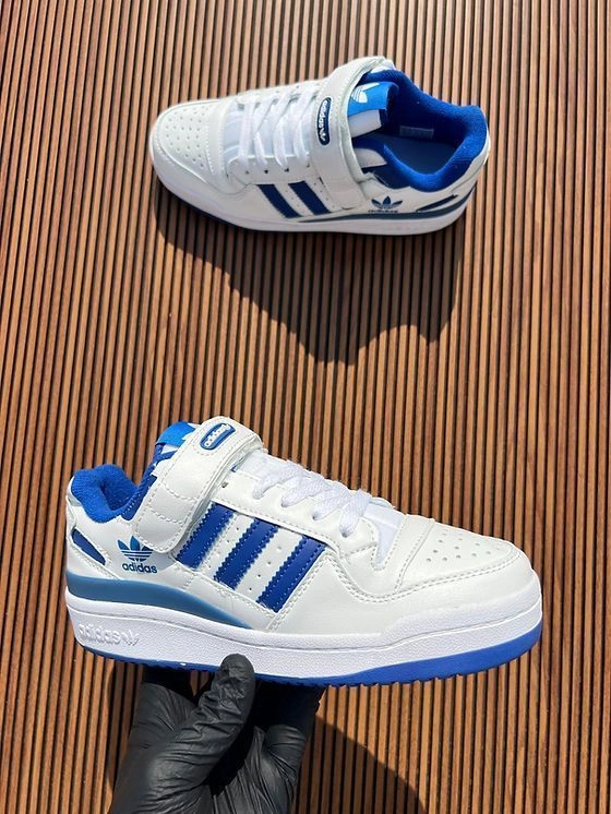 Adidas forum strap top leather quality ( girls ) 2