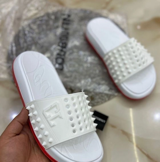 Louboutin cl slide Top Notch Quality 1