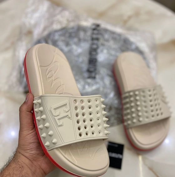 Louboutin cl slide Top Notch Quality 2