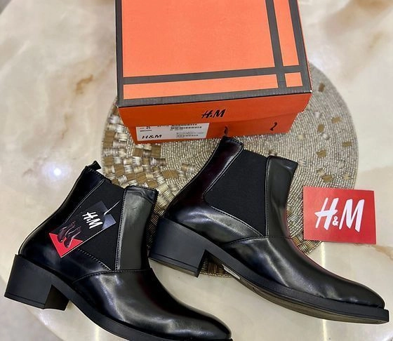 H&M (CHELSEA BOOTS) Top leather quality 3