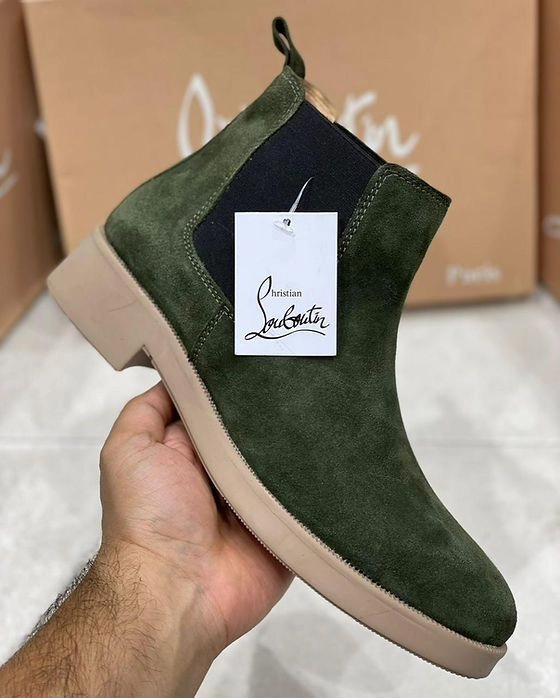 LOUBOUTIN Suede Boots master quality 1