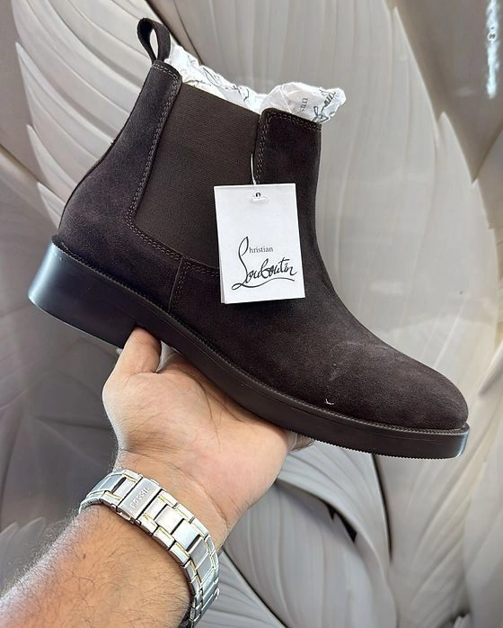 LOUBOUTIN Suede Boots master quality 2