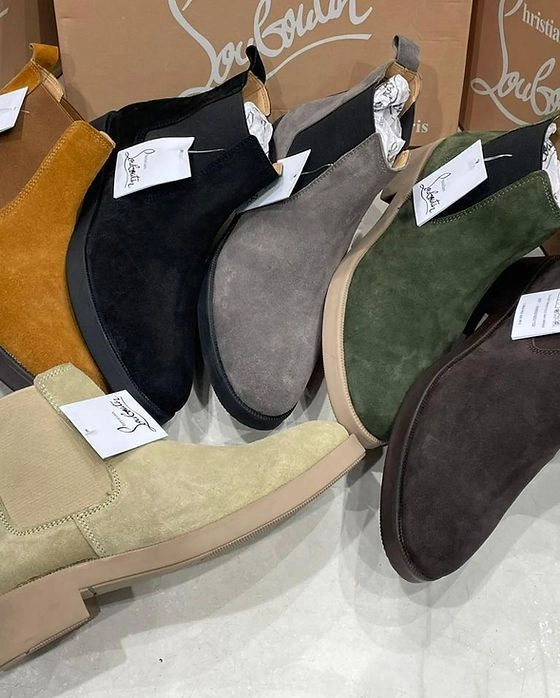 LOUBOUTIN Suede Boots master quality 9