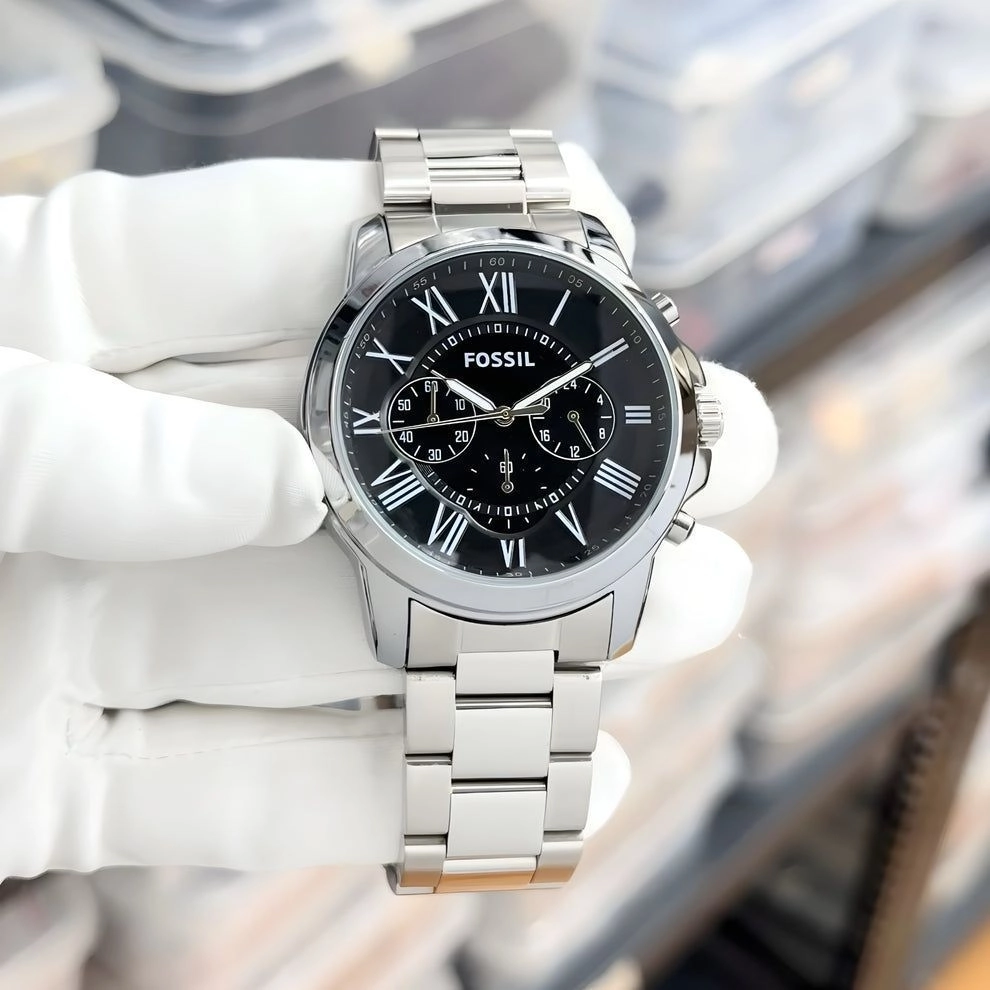 Fossil Silver Chronograph 1