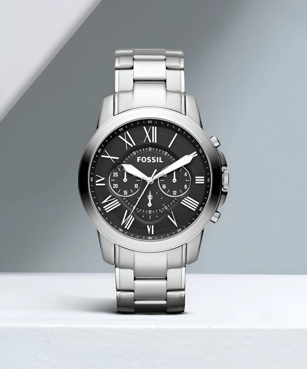 Fossil Silver Chronograph 2