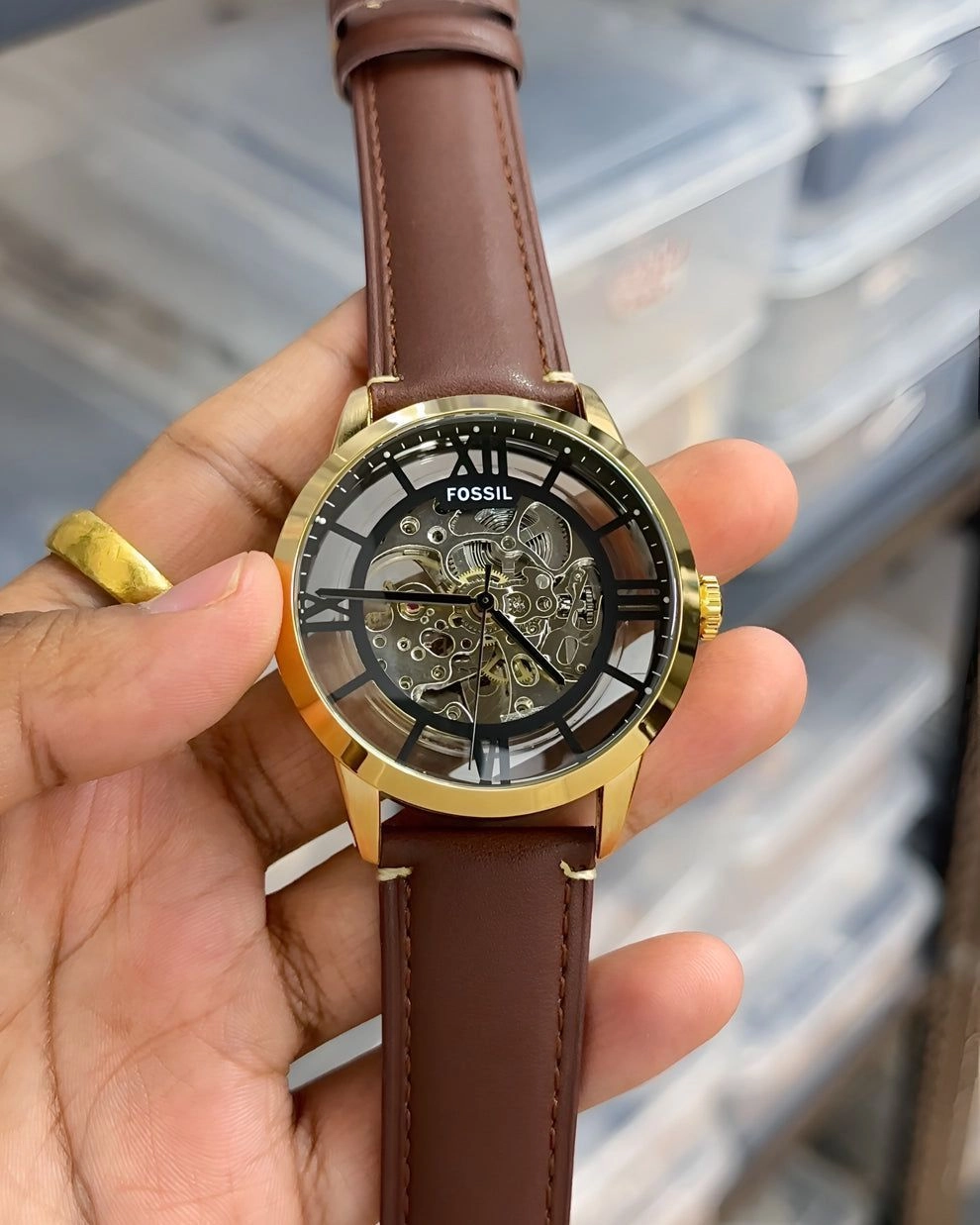 Fossil Townsman Modern Machine Automatic