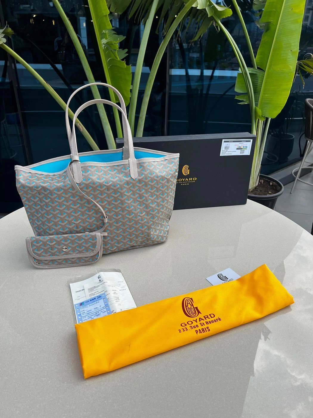 GOYAARD SAINT PM TOTE BAG WITH OG BOX DUSTBAG 1