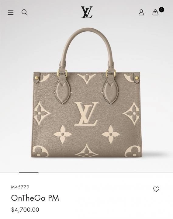 LOUUIS VUUITTON LV ONTHEGO PM TOTE WITH OG DOUBLE BOX PACKING WITH DUSTABAG CARDS TAGS ETC