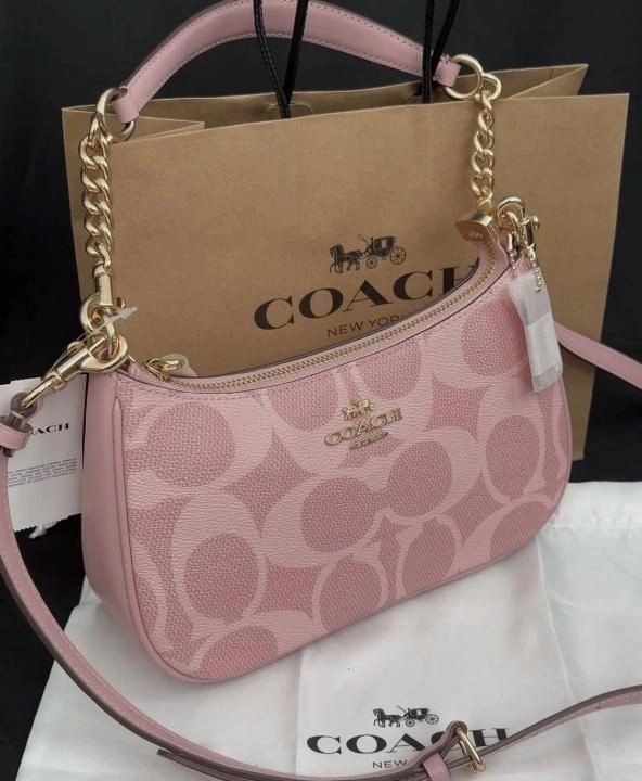 Coacch Teri Shoulder Bag Premium Quality With Box Dustbag SlingBelt Bill Card 1