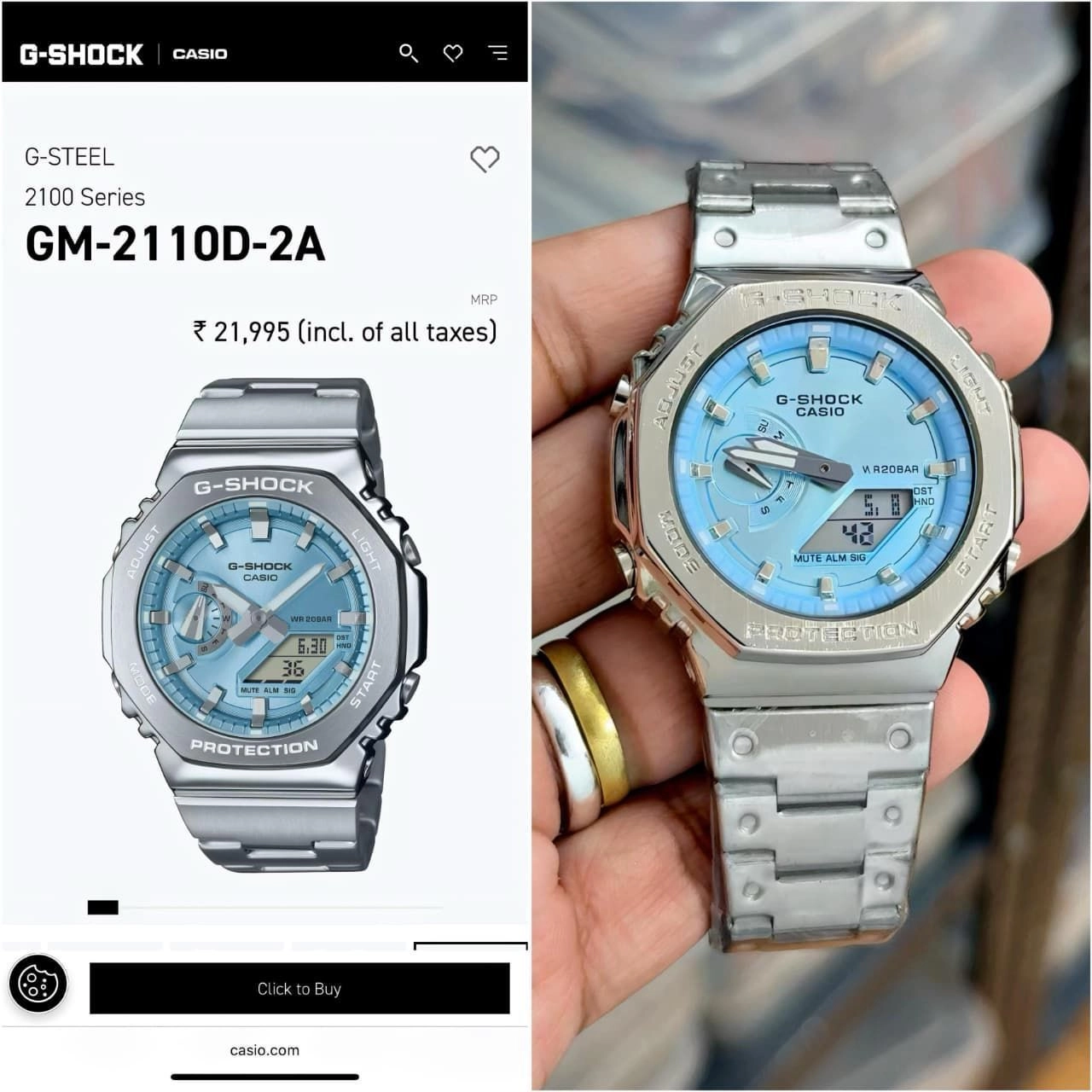G shock