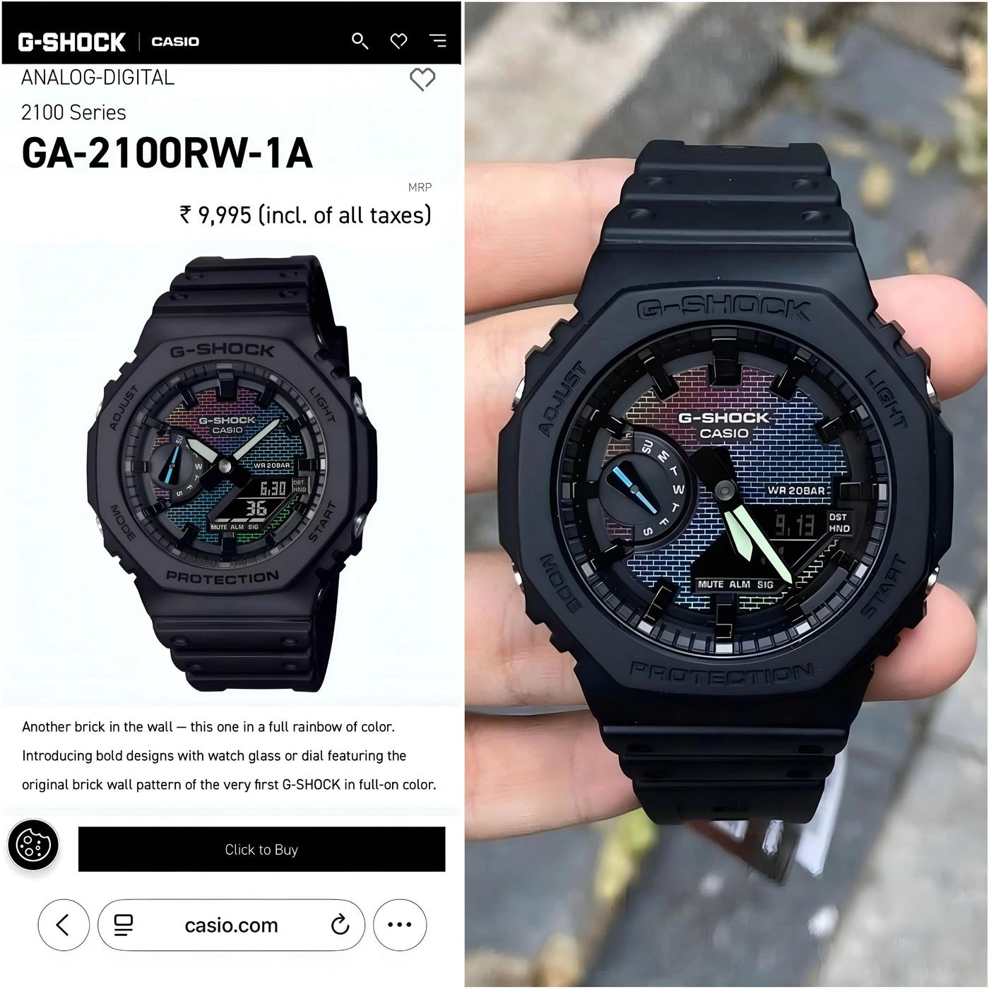 G shock