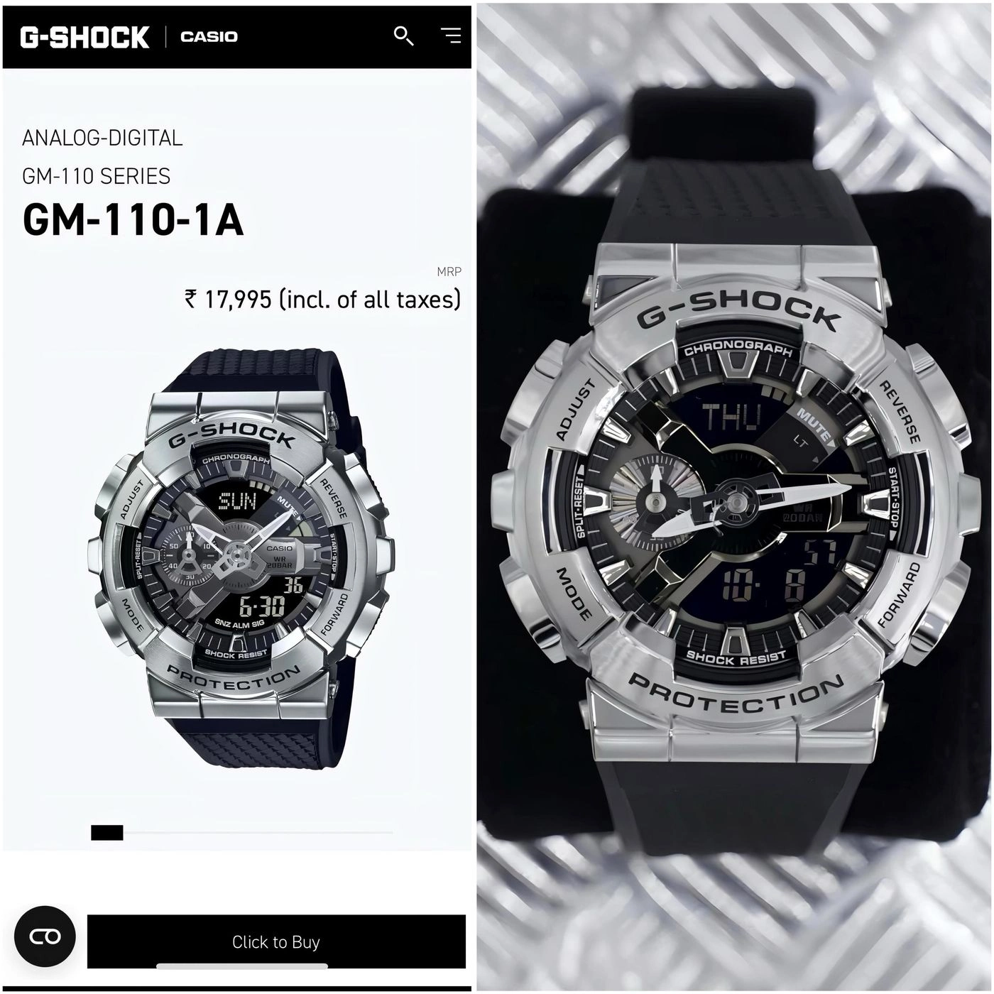 G shock