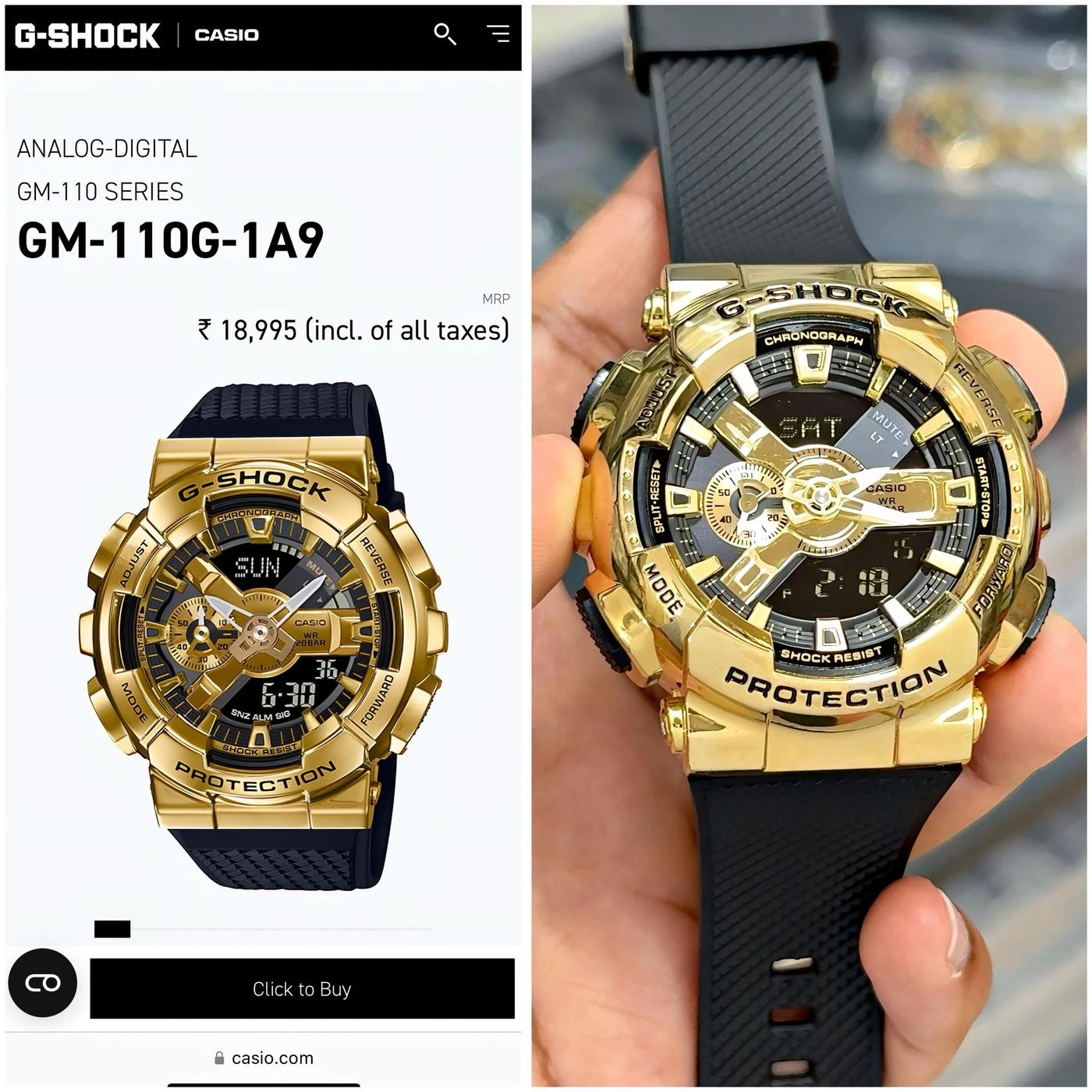 G shock