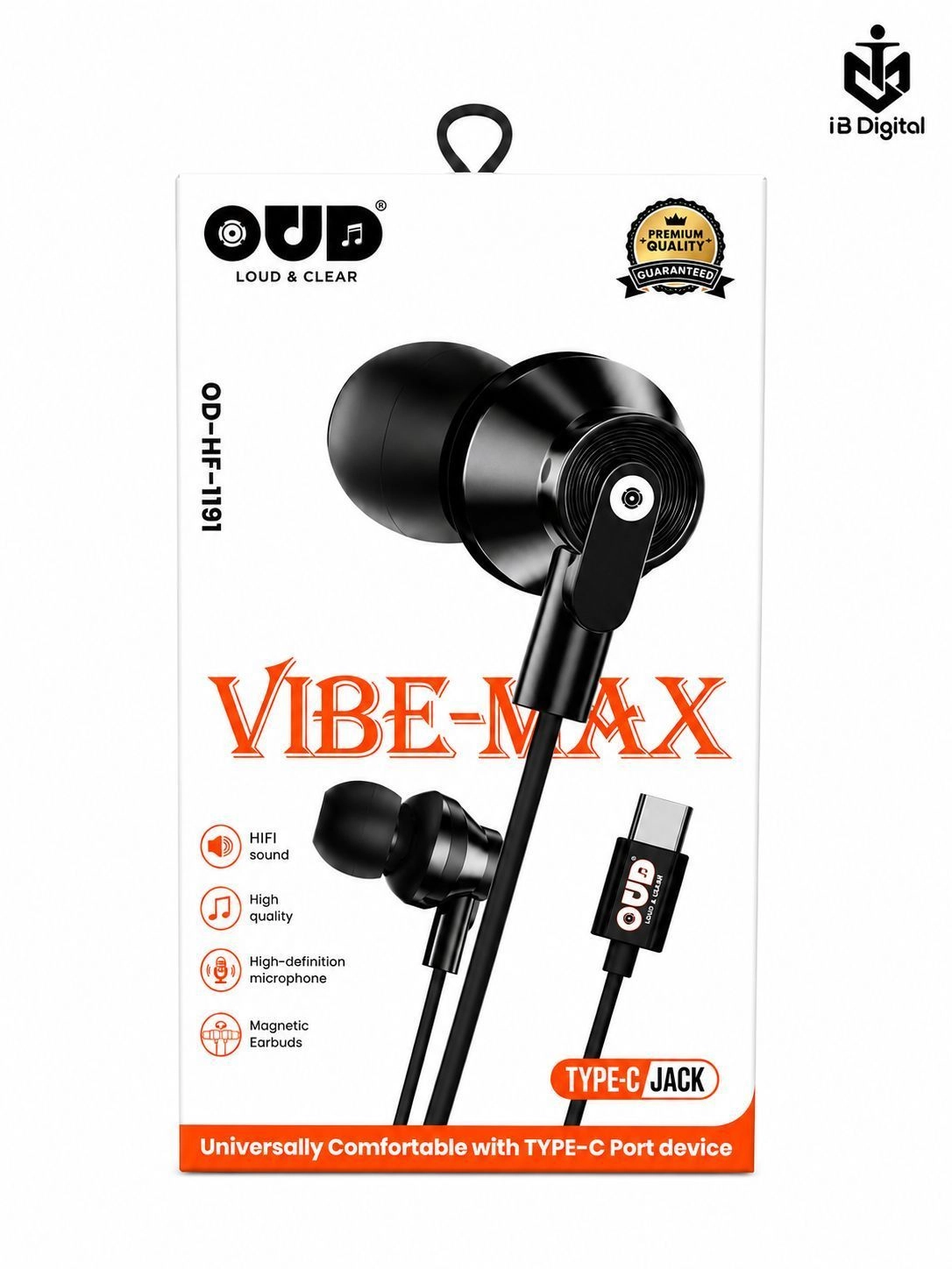 OUD VIBE-MAX TYPE C EARPHONE 1