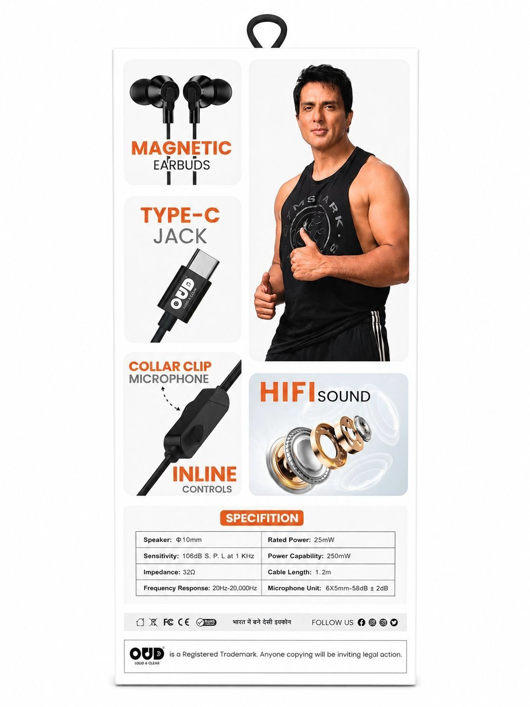 OUD VIBE-MAX TYPE C EARPHONE 2