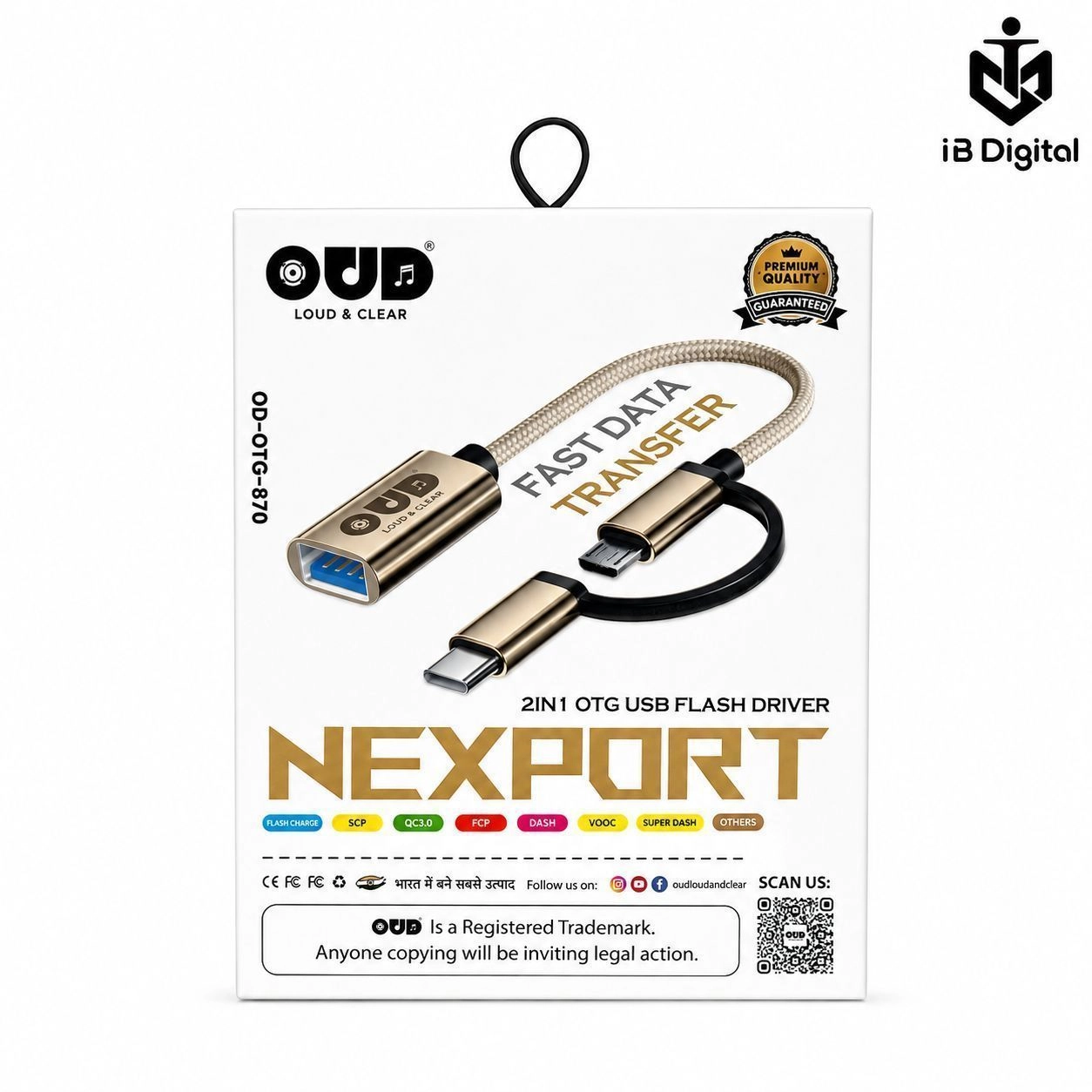 OUD NEXPORT2 IN 1 OTG USB FLASH DRIVER 1