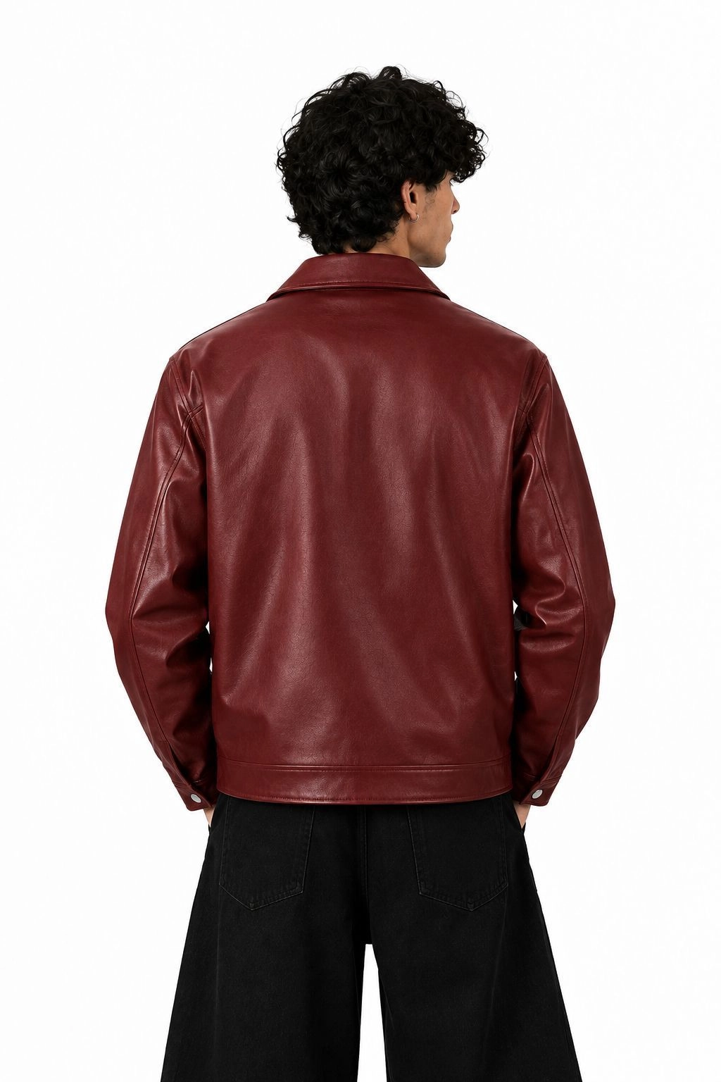 LEATHER JACKET (RED) 3