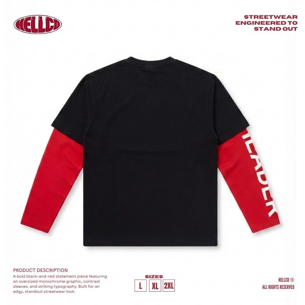 Long sleeves boxy tees 2