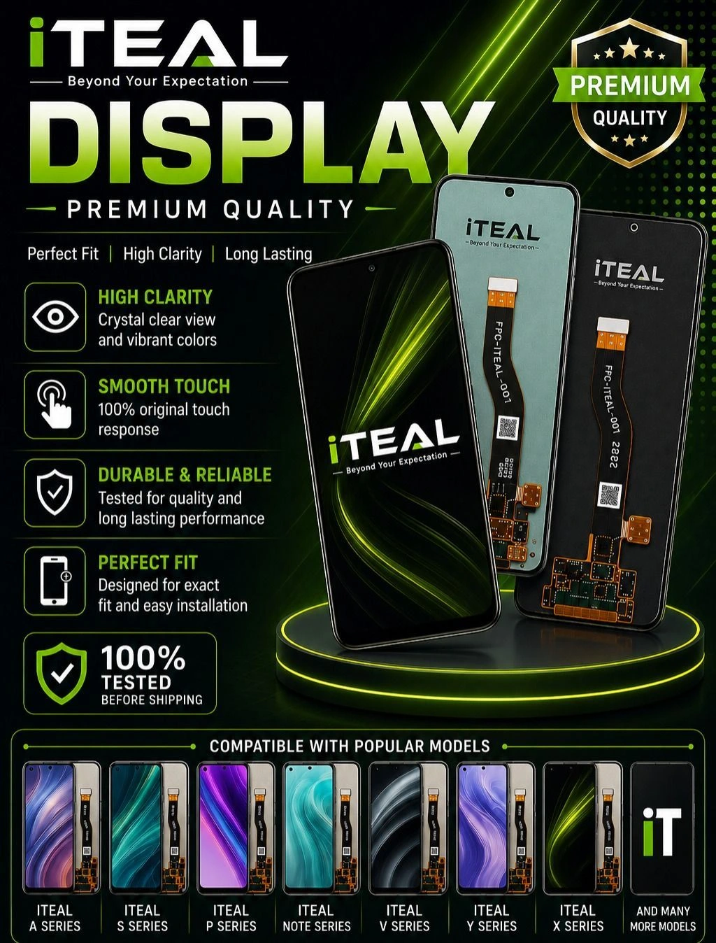 Iteal disply