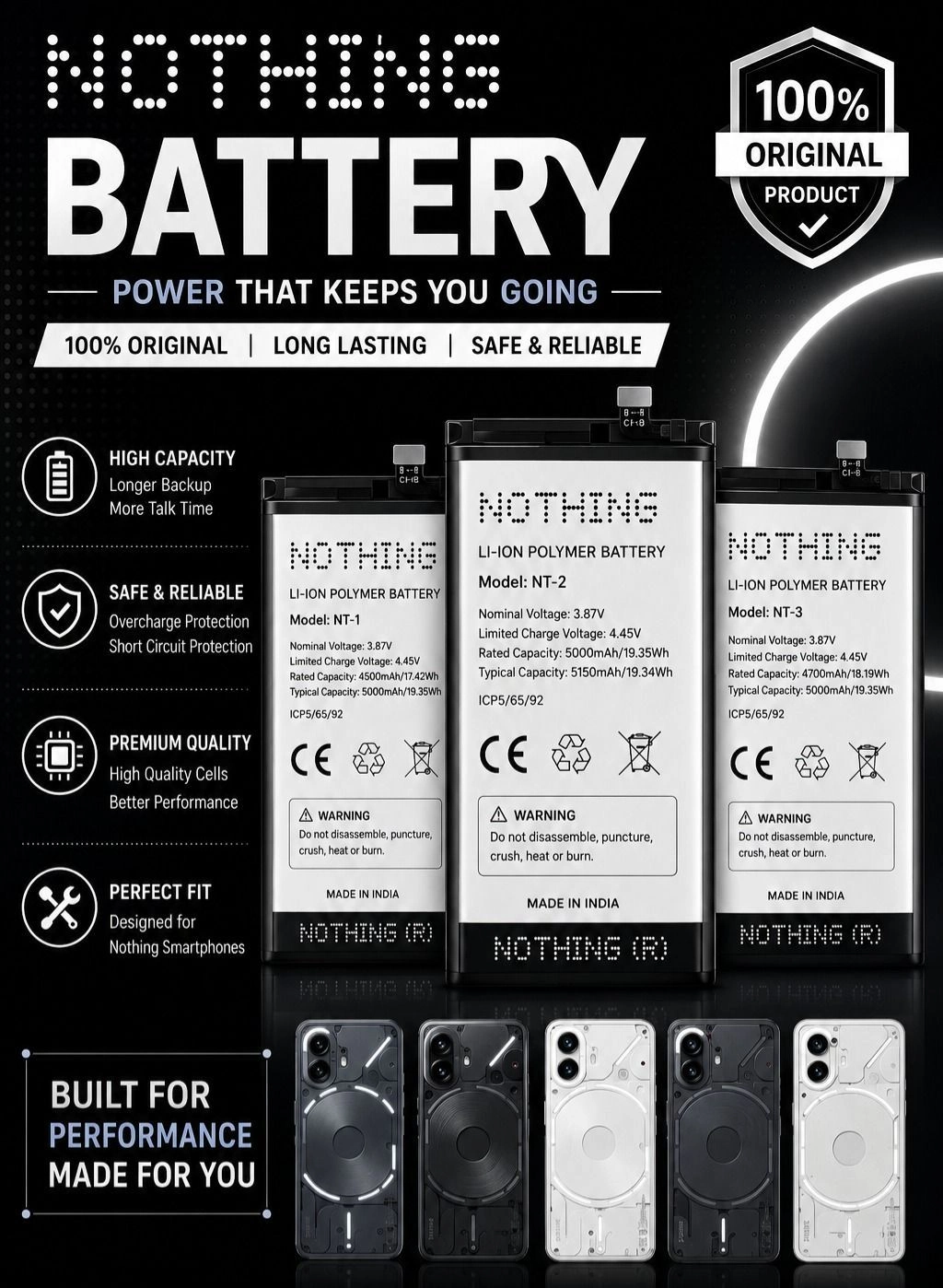 Nothing battery