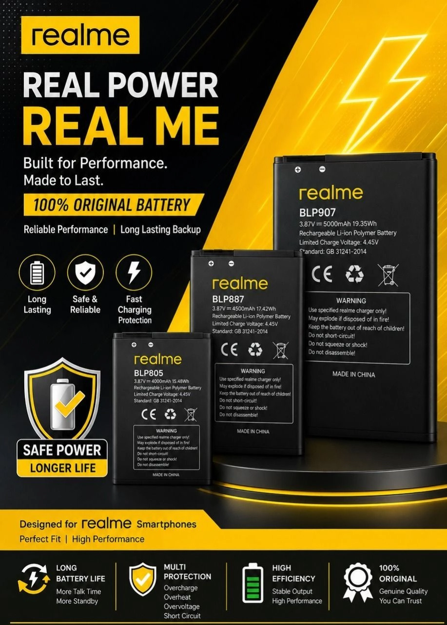 Realme battery