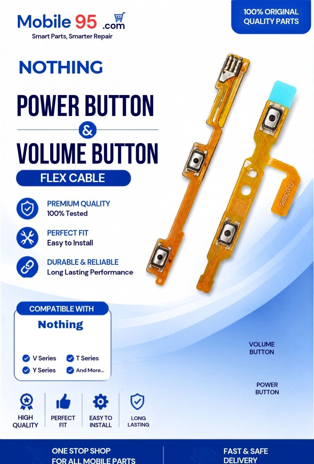 Nothing power button and volume button