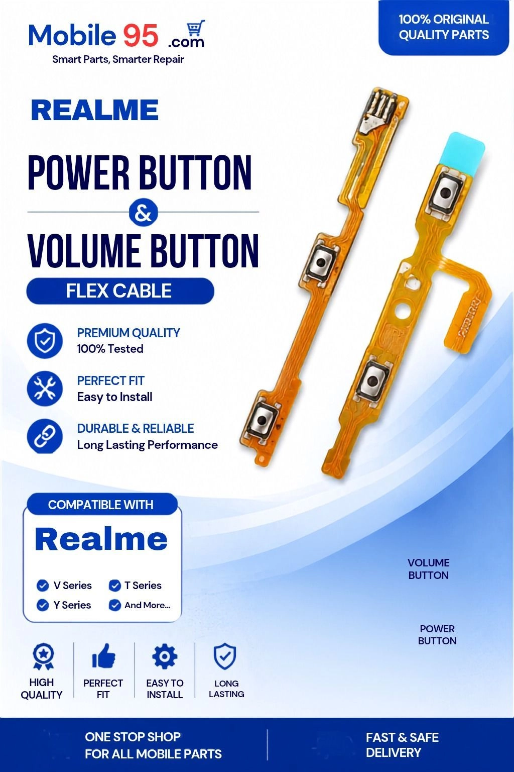 Realme power button and volume button