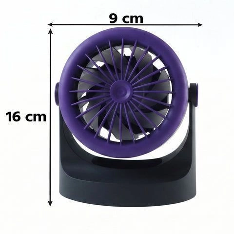Desktop Air Circulator Table Fan With Hanging Hook 4