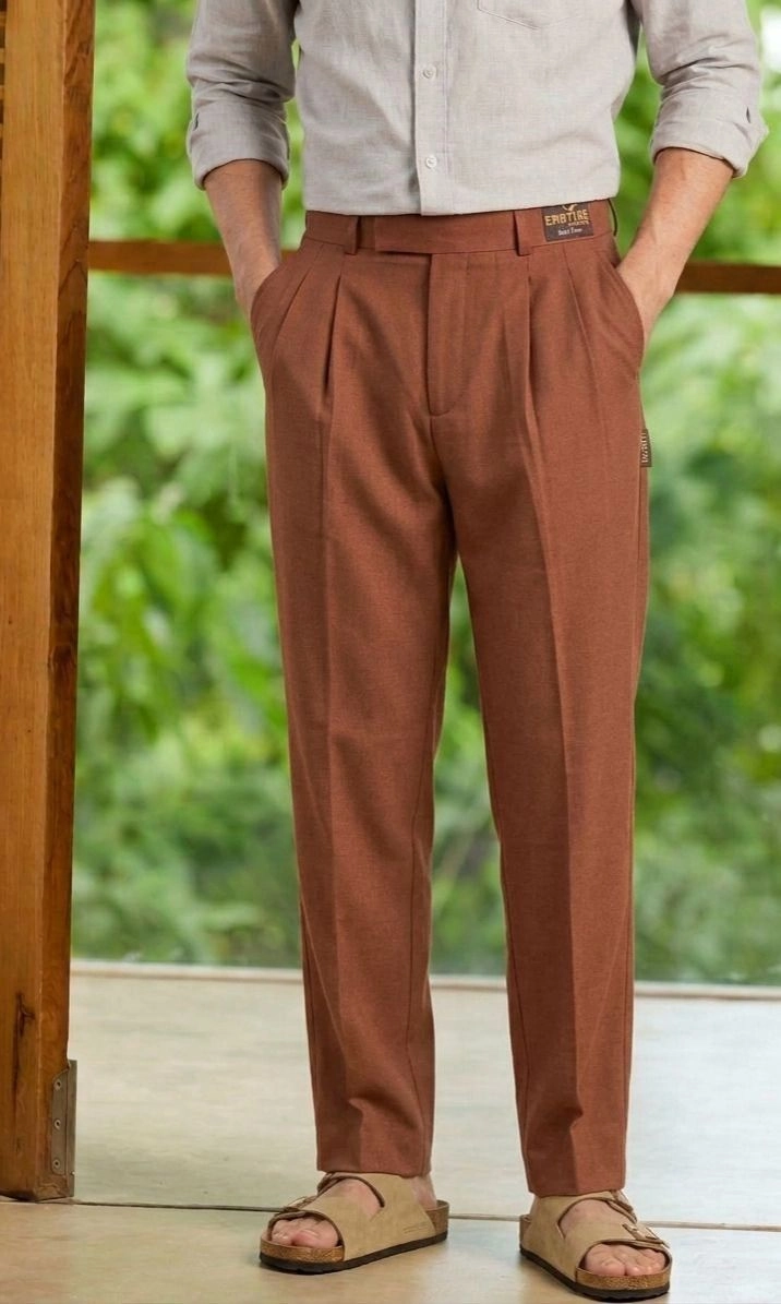 Straight Fit Formal Trousers