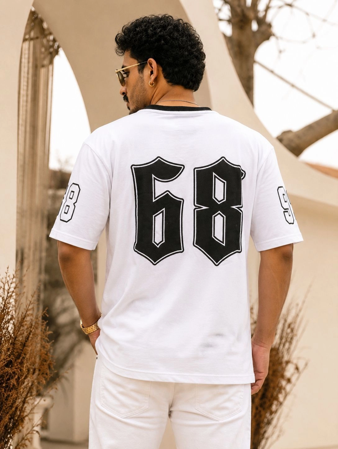 V- Neck Oversized Tees