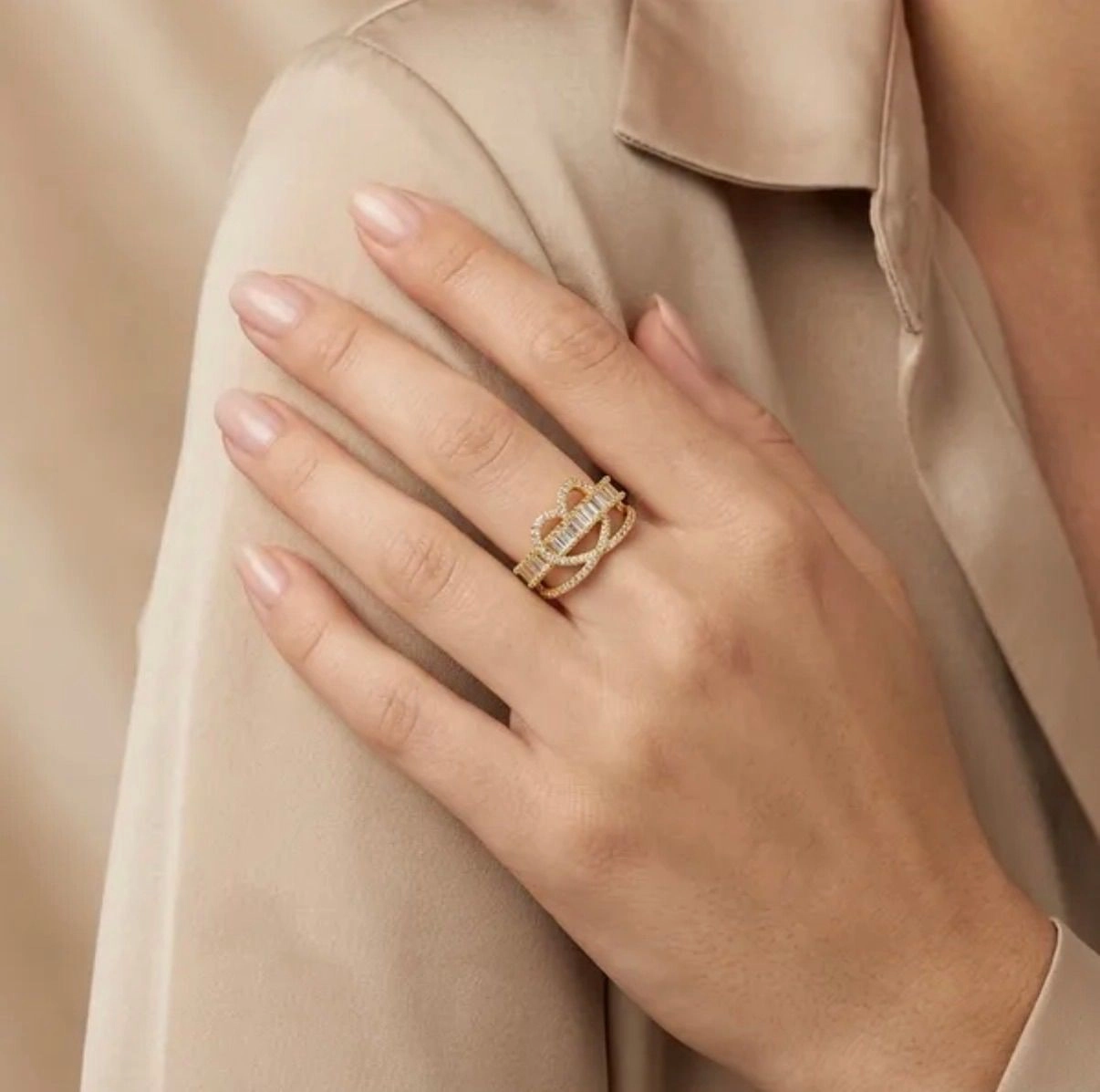 Interlocking Luxe Ring 2