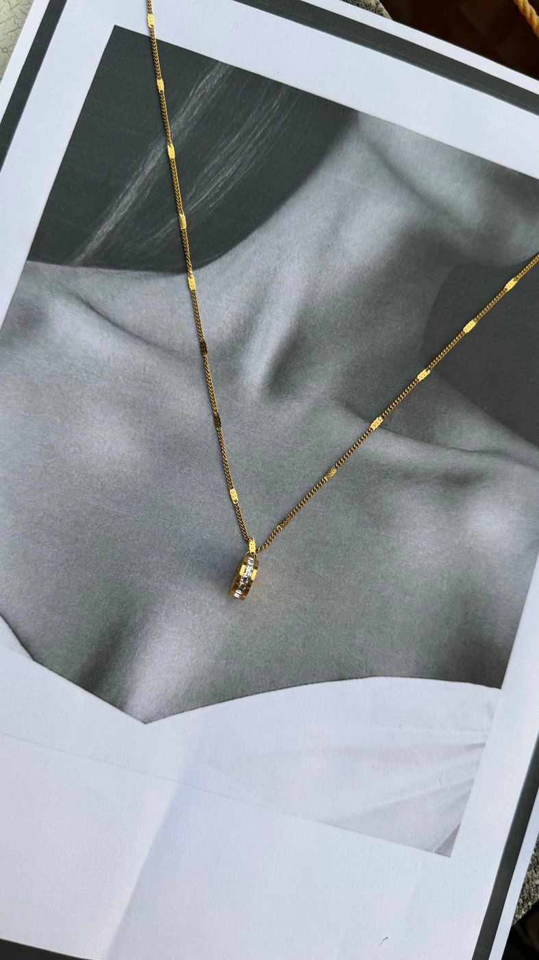 Double-Sided Symbol Pendant Necklace 2
