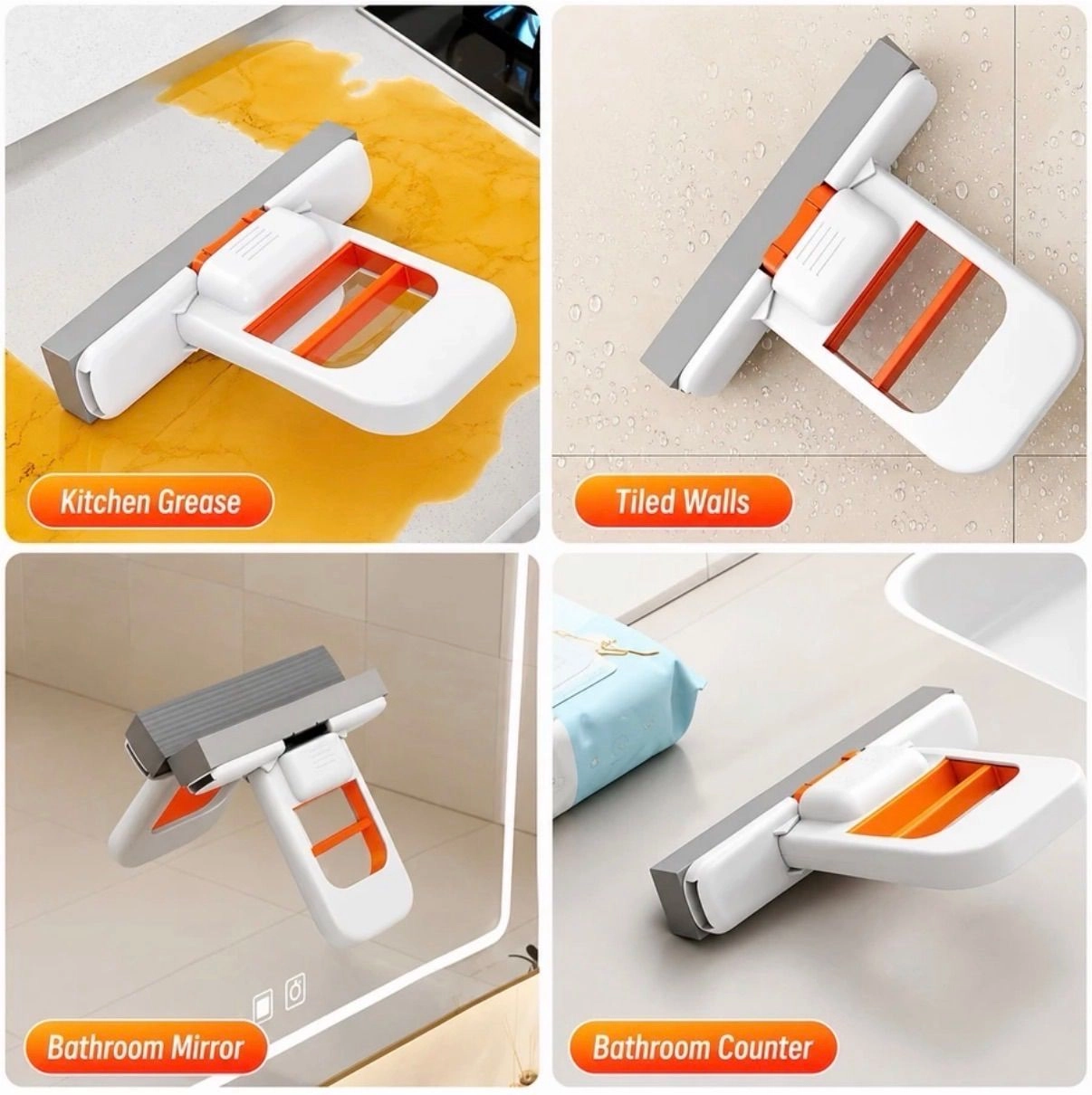 Portable Mini Mop for Kitchen Platform Cleaning 2
