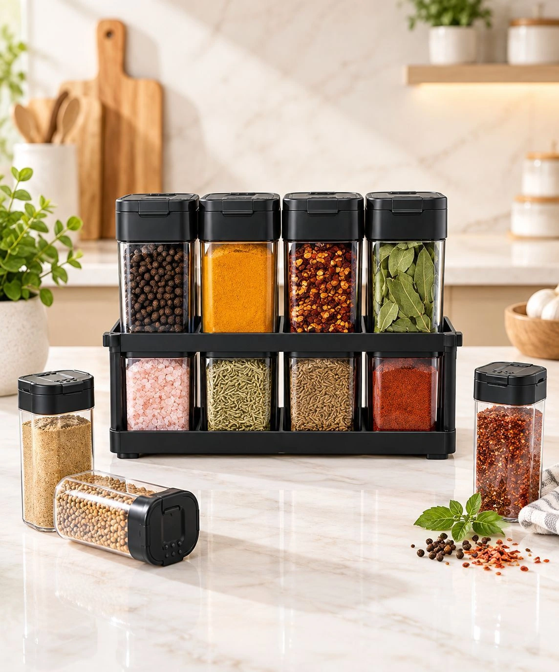 Attractive Spice Racks (8Pcs) 2