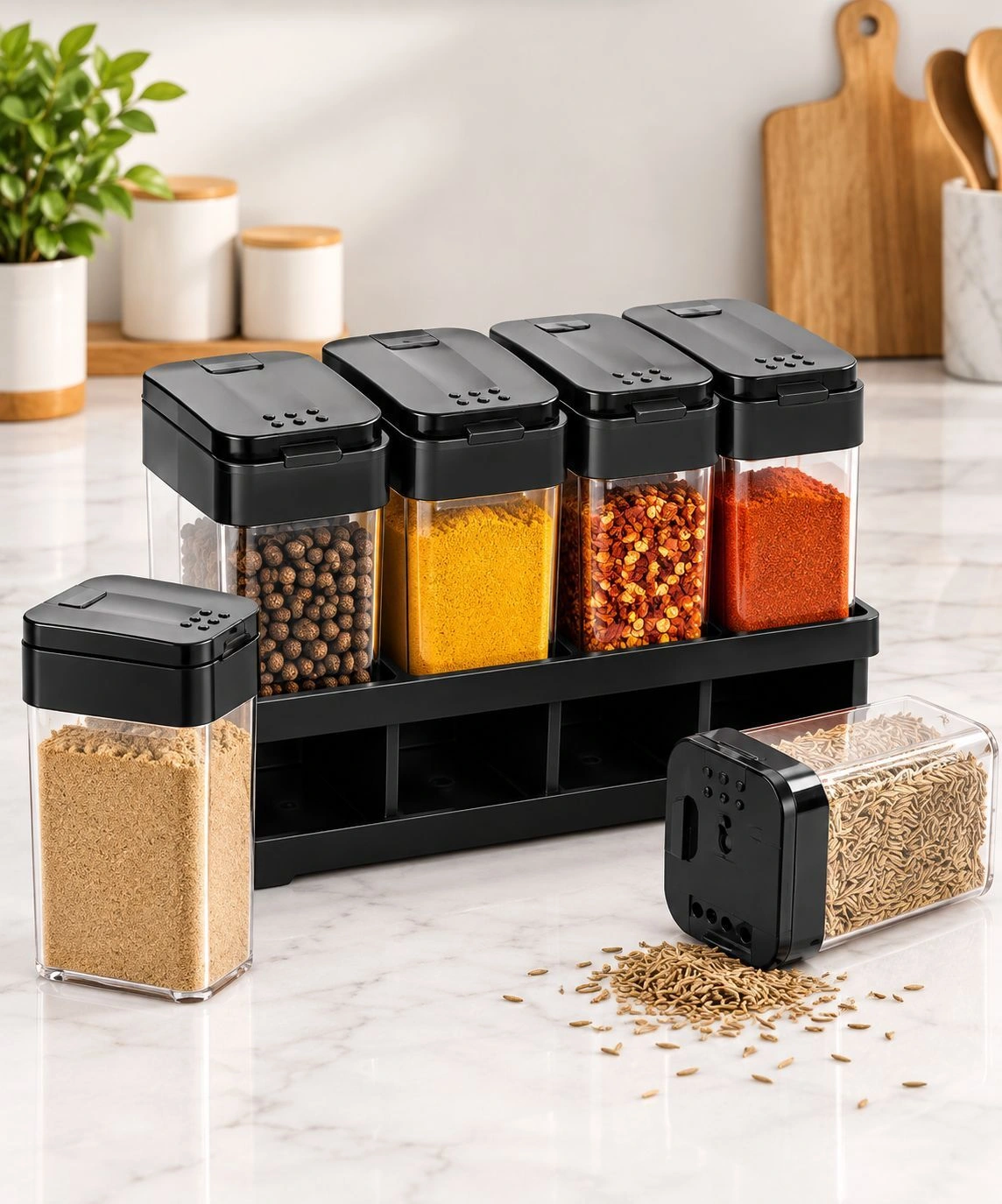 Attractive Spice Racks (8Pcs) 3