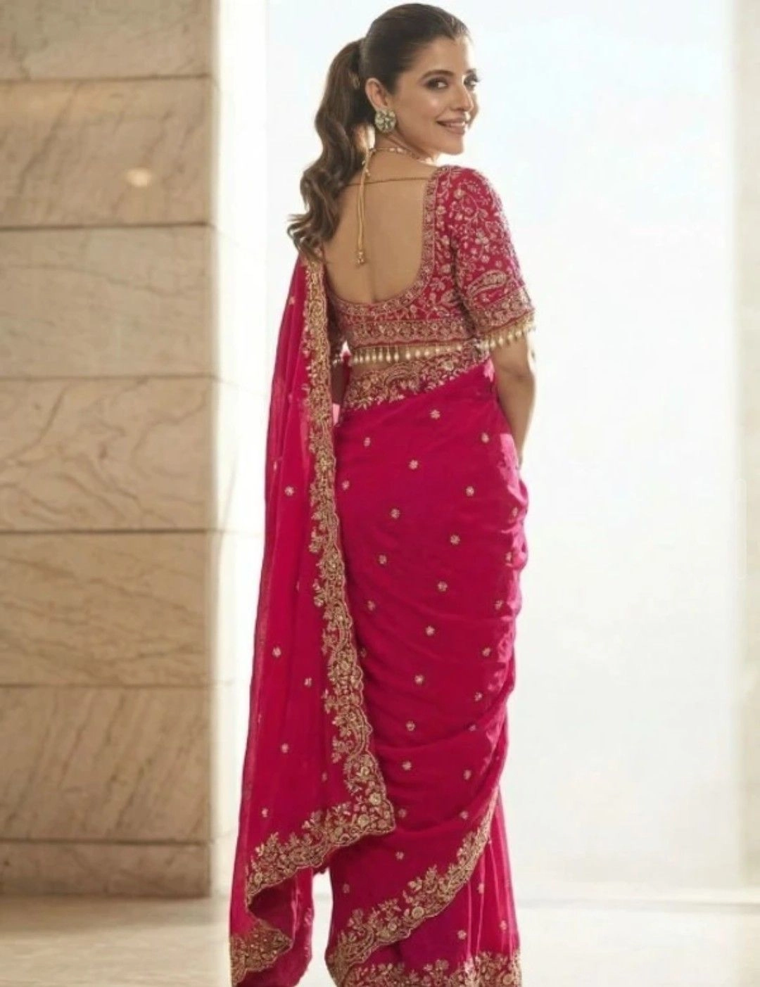 Red Saree 2