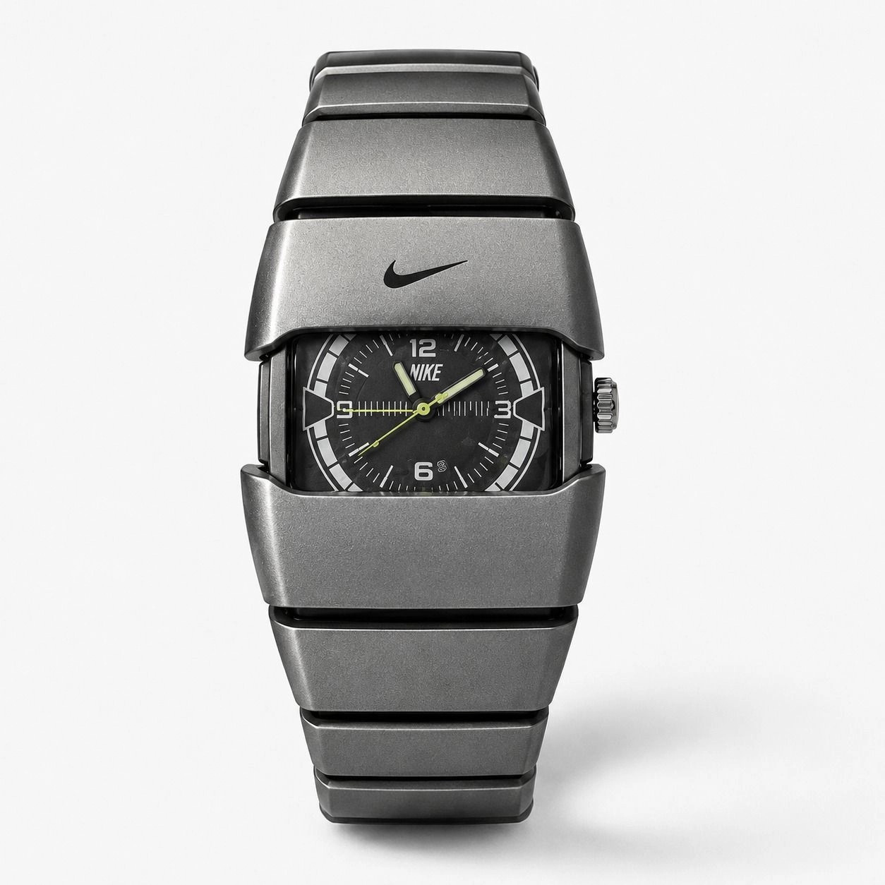 Metal Dial Analog Watch