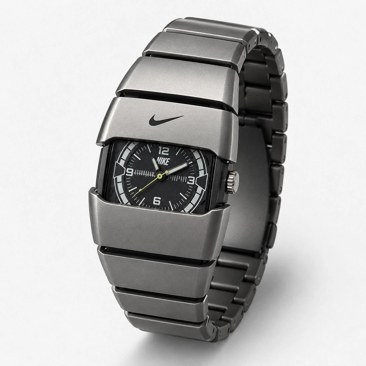 Metal Dial Analog Watch